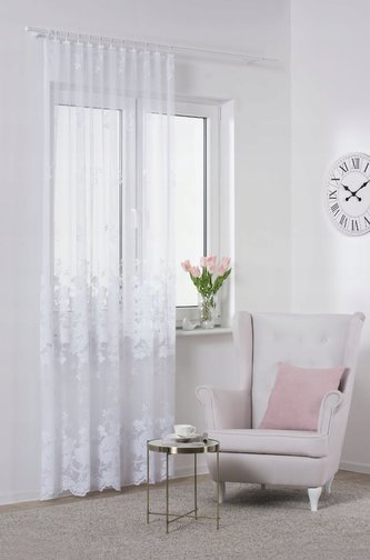 Dekorační žakárová záclona MAJA BALKON 200x250 cm MyBestHome Dekorační žakárová záclona MAJA BALKON 200x250 cm MyBestHome