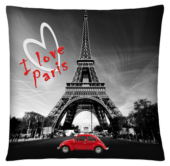 Polštář MILUJU PAŘÍŽ 02 Mybesthome 40x40 cm Polštář MILUJU PAŘÍŽ 02 Mybesthome 40x40 cm