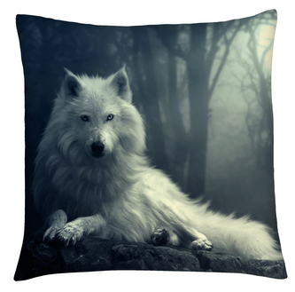 Polštář s vlkem 15 Mybesthome 40x40 cm