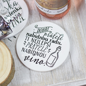 Keramický podtácek - Ti nejlepší přátelé...
