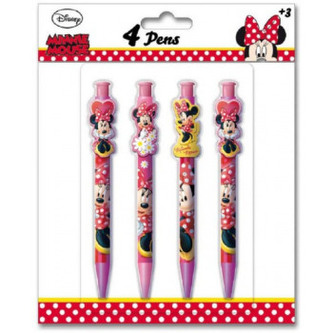 Set 4 psacích per - Minnie