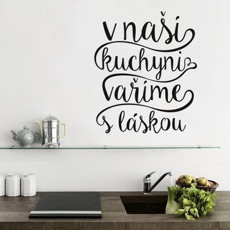 V naší kuchyni ...