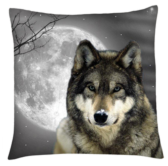 Polštář s vlkem 17 Mybesthome 40x40 cm Polštář s vlkem 17 Mybesthome 40x40 cm