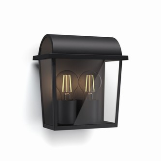Harvest SVÍTIDLO VENKOVNÍ NÁSTĚNNÉ E27 max. 2x42W, IP44, černá