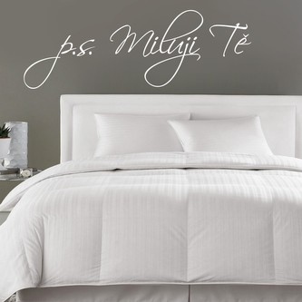 P.S. miluji Tě - bílá