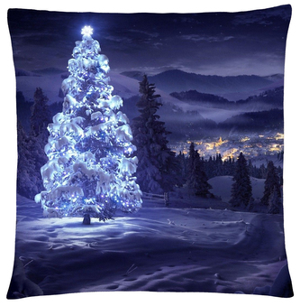 Polštář VÁNOČNÍ STROM Mybesthome 40x40 cm Polštář VÁNOČNÍ STROM Mybesthome 40x40 cm