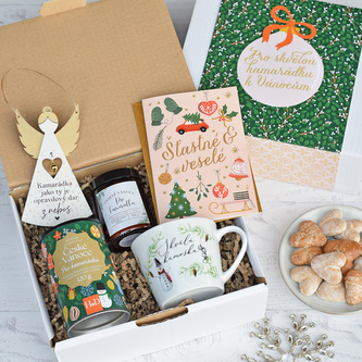 Dárková sada - Pro skvělou kamarádku k Vánocům.