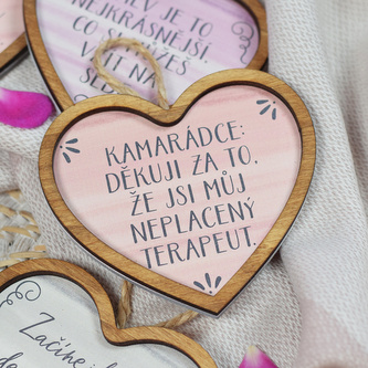 Srdce pro radost - Kamarádka - můj terapeut