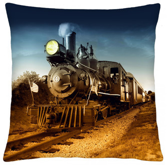 Polštář VLAK 02  Mybesthome 40x40 cm Polštář VLAK 02  Mybesthome 40x40 cm