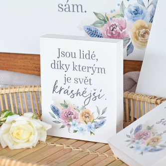 Dárkový blok - Jsou lidé...