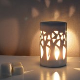 Keramická aroma lampa - šedá