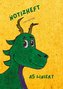 Dünnes Notizheft für Kinder - A5 liniert - Softcover Drache - Papier aus nachhaltiger Forstwirtschaft