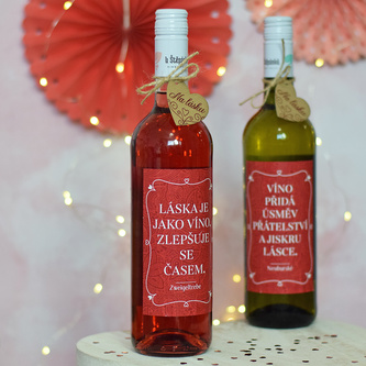 Víno (EDICE PLNÁ LÁSKY) - "Láska je jako víno."