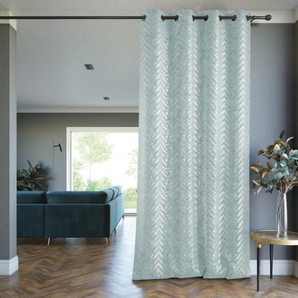 Dekorační závěs zatemňující s kroužky RHODOS - BLACKOUT 140x250 cm (1 kus) mátová MyBestHome Dekorační závěs zatemňující s kroužky RHODOS - BLACKOUT 140x250 cm (1 kus) mátová MyBestHome