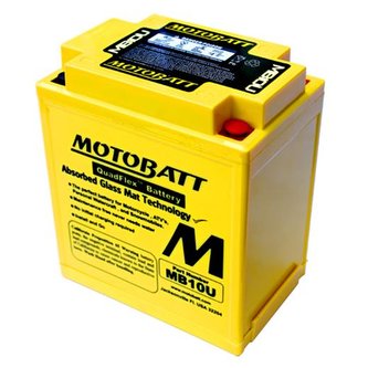 Baterie Motobatt MB10U 14,5 Ah, 12 V, 4 vývody