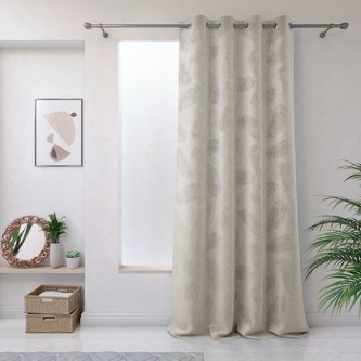 Dekorační velvet závěs PAVONE 135x250 cm (1 kus) cappuccino, MyBestHome