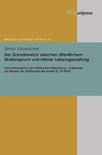 Der Grenzbereich zwischen öffentlichem Strafanspruch und intimer Lebensgestaltung