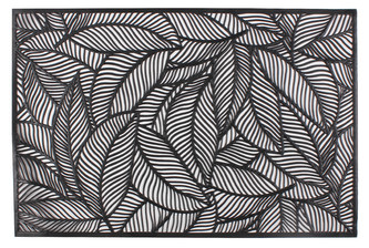 Prostírání BLATT černá 30x45 cm Mybesthome