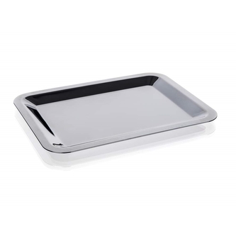BANQUET Tác obdelníkový AKCENT 23,5 cm, chromovaný