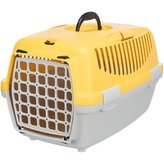 Transportní box Capri 1, XS: 32x31x48cm, sv. šedá/žlutá
