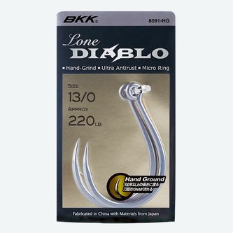 BKK: Háček Lone Diablo Velikost 2/0 6ks