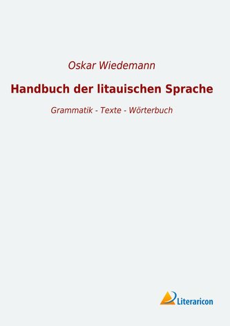 Handbuch der litauischen Sprache