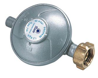 Regulátor tlaku 50mbar,G1/4 palca L 50mbar,trn