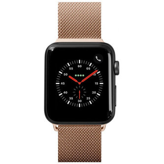 LAUT Steel Loop pásek na Apple Watch 42/44 mm zlatý