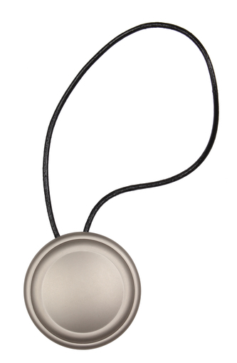 Dekorační ozdobná spona na závěsy s magnetem ATLAS  stříbrná O 6 cm Mybesthome