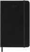 Moleskine Horizontální týdenní diář 2023 tvrdý černý S