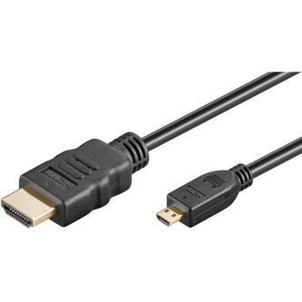 PremiumCord HDMI A - HDMI micro D 1m