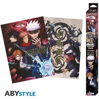 Plakát Jujutsu Kaisen - Group and schools