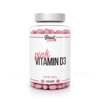 Pink Vitamín D3 - BeastPink - 120 kaps.