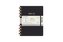 Moleskine Spirálový plánovací zápisnik černý XL
