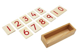 Čísla k červeno-modrým tyčím