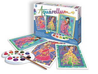 Akvarely - Půvabné dívky Akvarely - Půvabné dívky