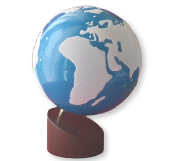 Glóbus - pevniny a voda