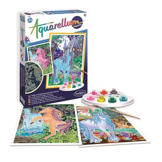 Akvarely - Jednorožci Akvarely - Jednorožci