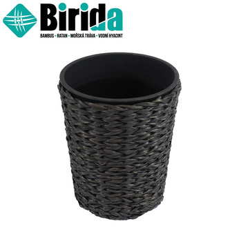 BIRIDA Květináč vodní hyacint tmavý kruhový LTRP26