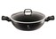 Pánev WOK s poklicí a mramorovým povrchem 30 cm Black Silver Collection