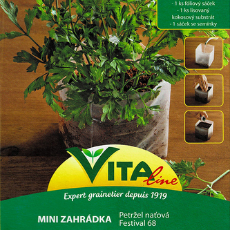 Vilmorin Petržel naťová Festival 68 - minizahrádka