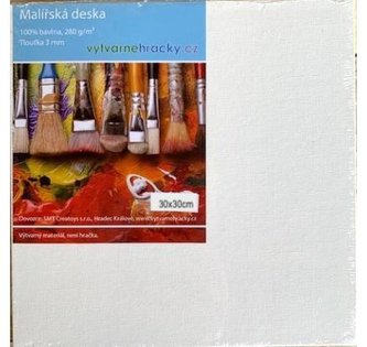 Malířská deska 30 x 30 cm - 280 g