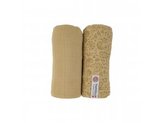 LODGER Swaddler Flower Tribe 2balení 120 x 120 cm Sand