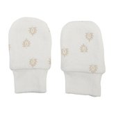 LODGER Mittens Print Rib Cloud Dancer