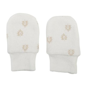 LODGER Mittens Print Rib Cloud Dancer