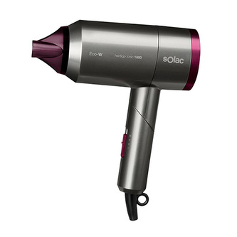 Fén na vlasy Solac, SV7015, Hair&Go Ionic, funkce ION, skládací systém Twist Move, 2 rychlosti a teploty, 1800/2000 W,