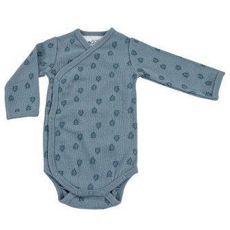 LODGER Romper Long Sleeves Print Rib Ocean vel. 68