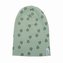 LODGER Beanie Print Rib Silt Green 0 - 6 měsíců