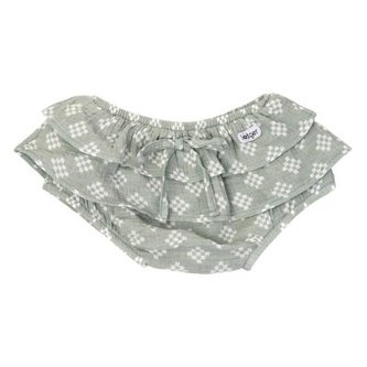 LODGER Bloomer Frills Tribe Muslin Silt Green 80