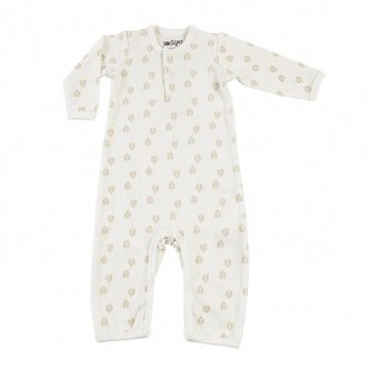 LODGER Jumper Print Rib Cloud Dancer 68